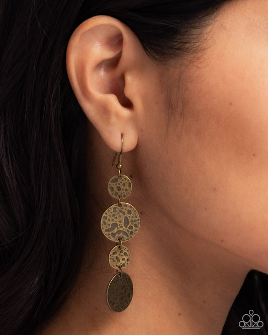Texture Tutorial - Brass Earrings