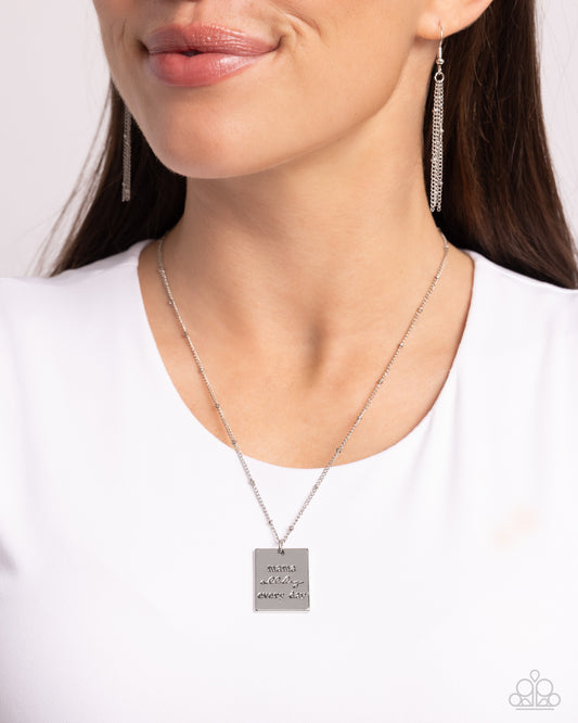 Mama MVP - Silver Necklace Preorder