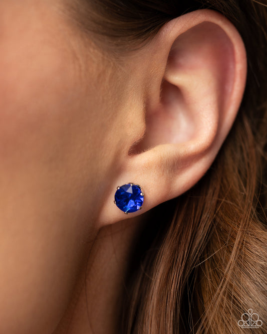 Breathtaking Birthstone - Blue Earrings Preorder