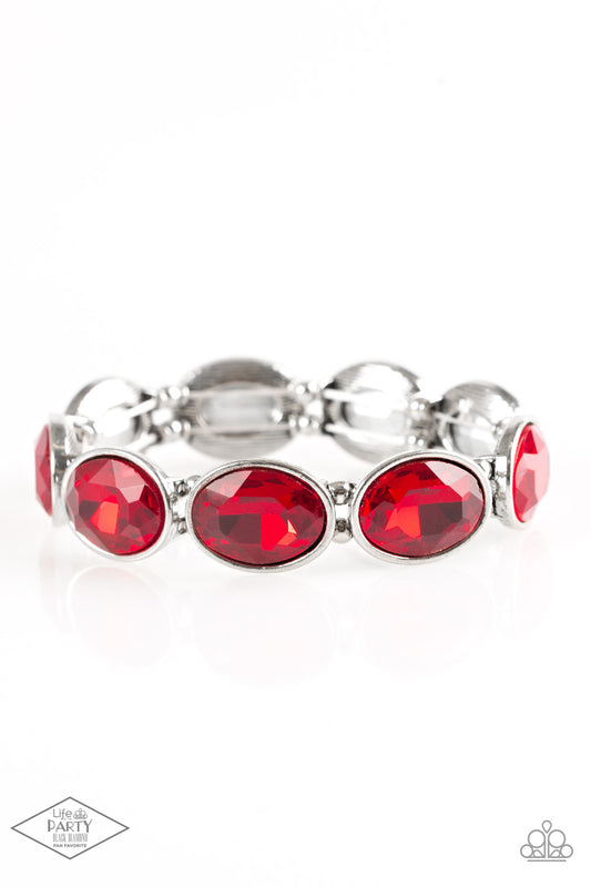 DIVA In Disguise - Red Paparazzi Bracelet