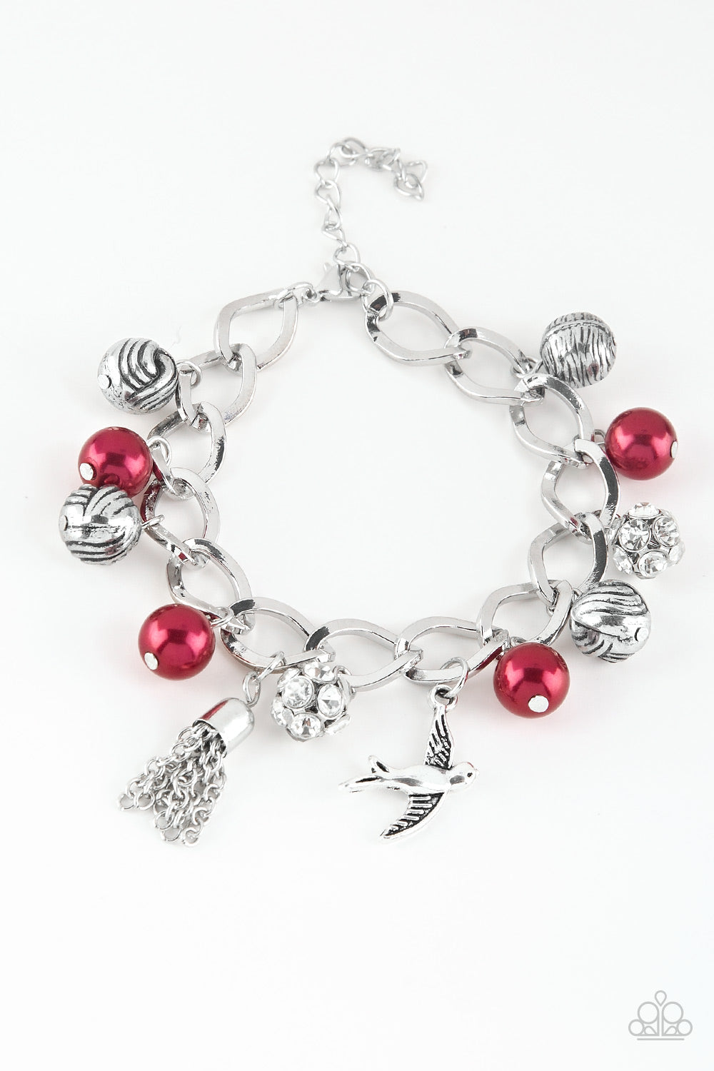 Lady Love Dove - Red Paparazzi Bracelet