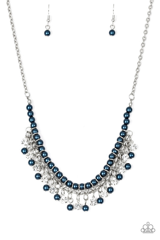 A Touch of CLASSY - Blue Paparazzi Necklace
