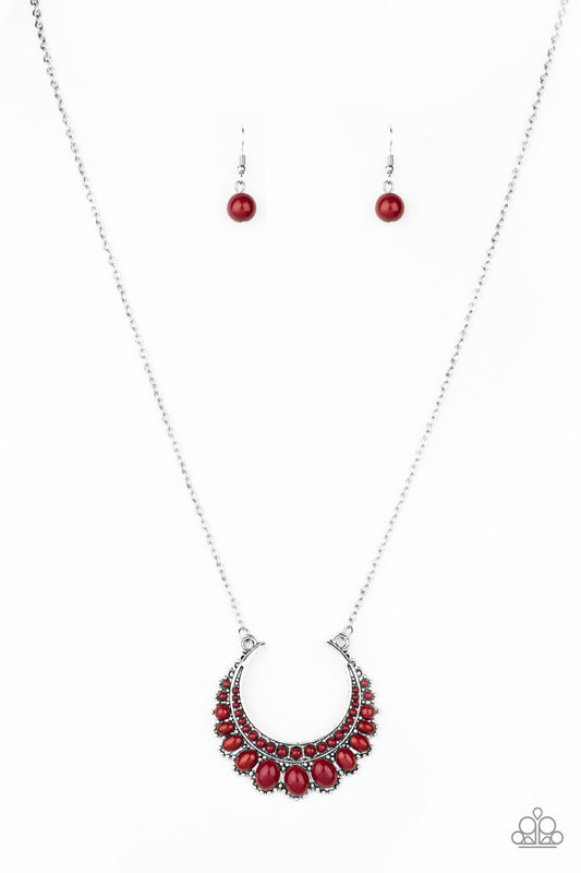 Count To ZEN - Red Paparazzi Necklace