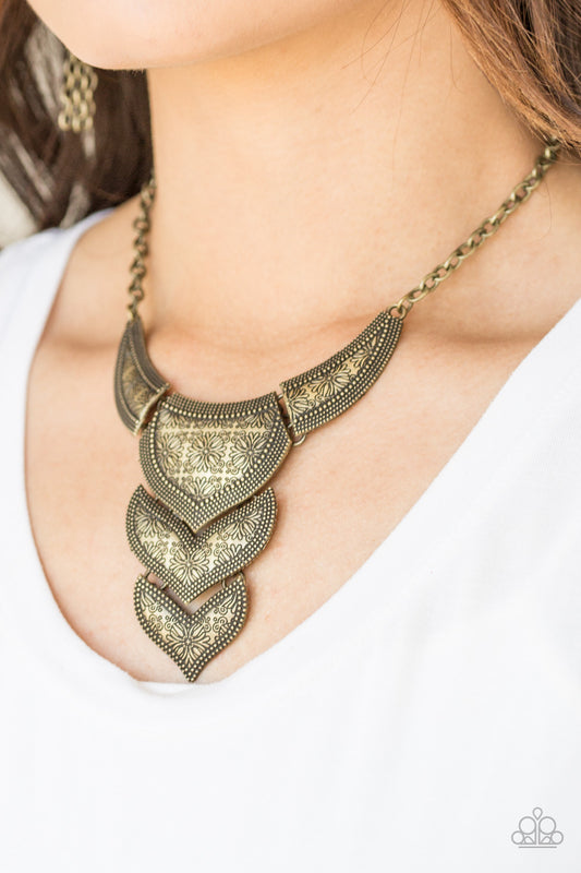 Texas Temptress - Brass Necklace
