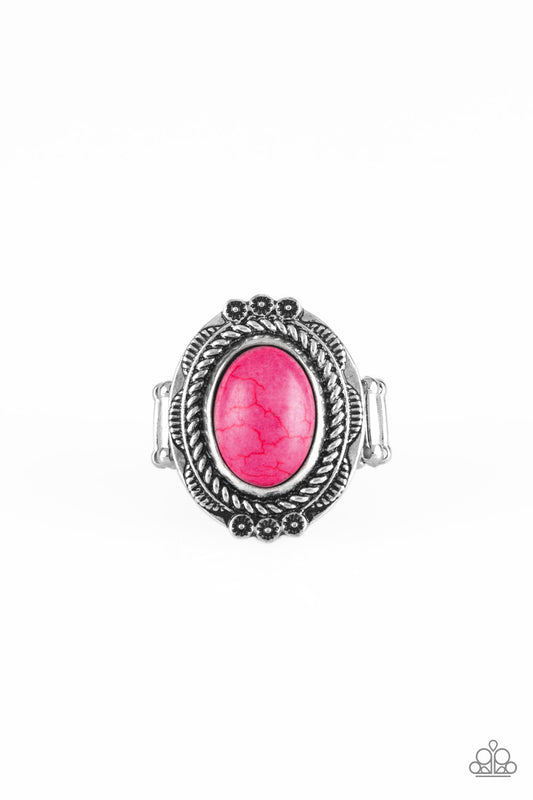 Tumblin Tumbleweeds - Pink Paparazzi Ring