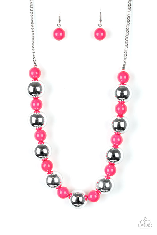 Top Pop - Pink Paparazzi Necklace