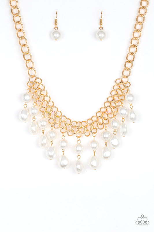 5th Avenue Fleek - Gold Paparazzi Necklace