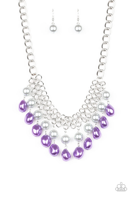Paparazzi Purple Pearl Necklace