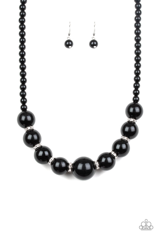 SoHo Socialite - Black Paparazzi Necklace