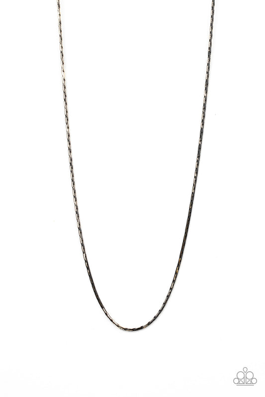 Game Day - Gold Paparazzi Urban Necklace