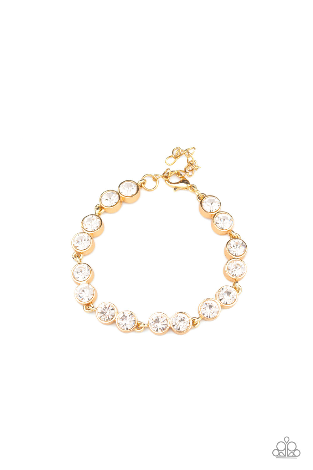 By All Means - Gold Paparazzi Bracelet
