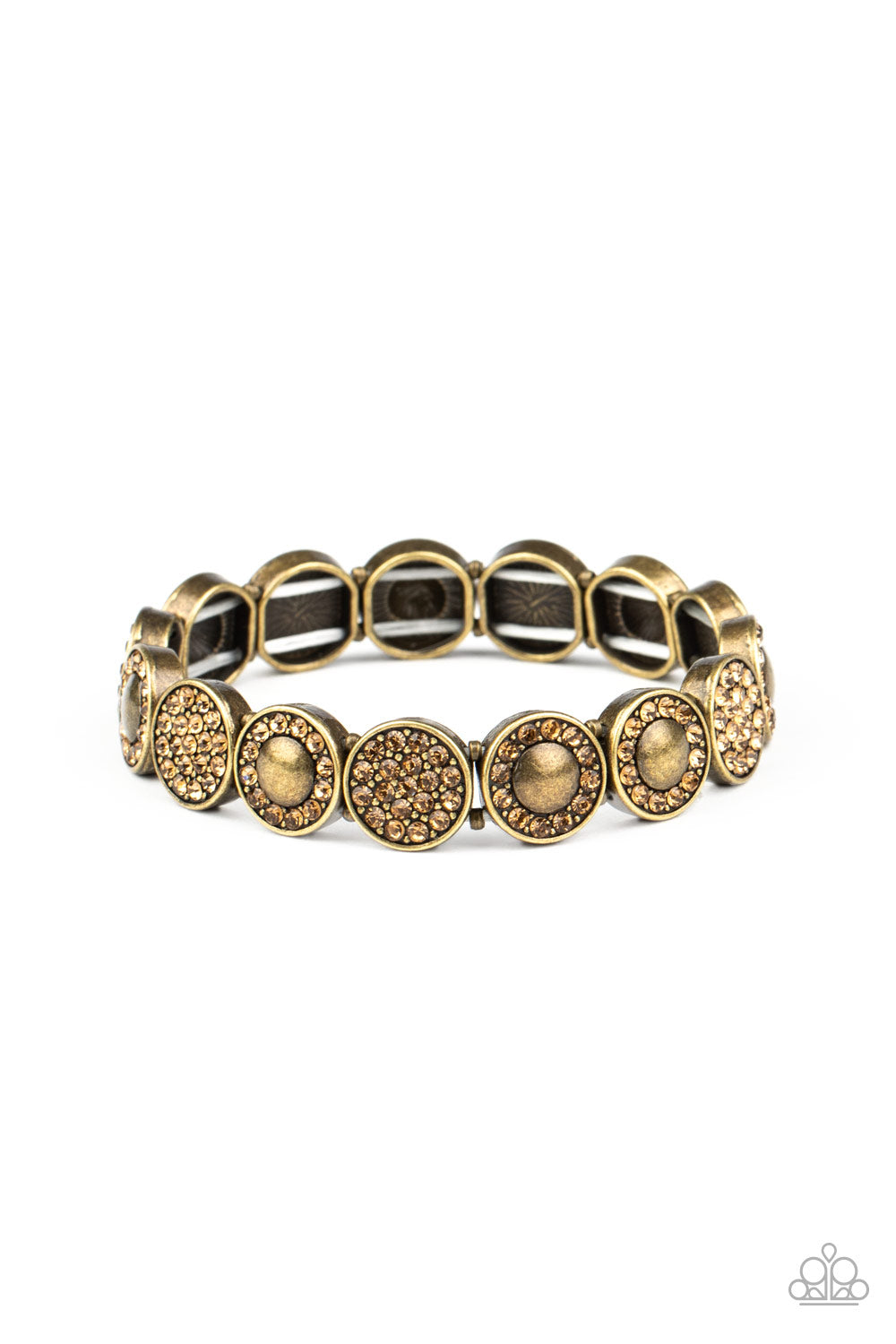 Glamour Garden - Brass Paparazzi Bracelet