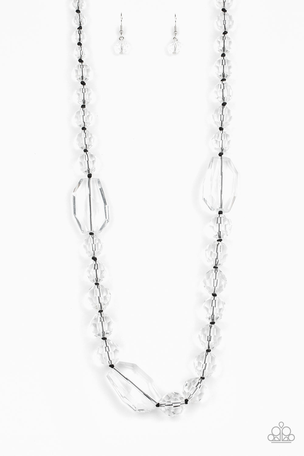 Malibu Masterpiece - White Paparazzi Necklace