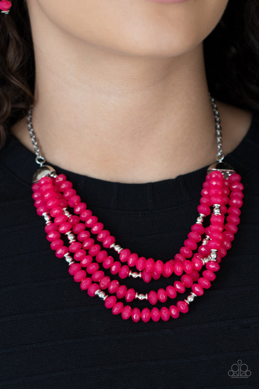 Best POSH-ible Taste - Pink Paparazzi Necklace