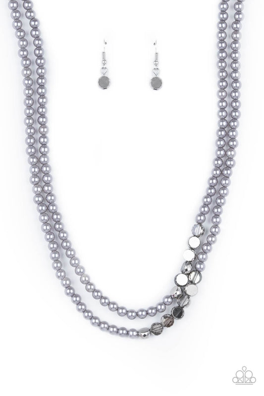 Poshly Petite - Silver Paparazzi Necklace