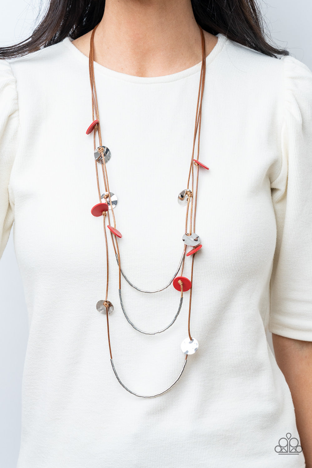 Alluring Luxe - Red Paparazzi Necklace