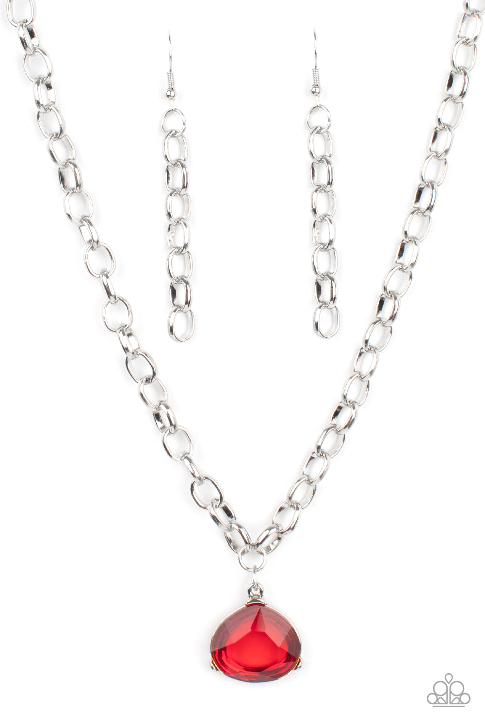 Gallery Gem - Red Paparazzi Necklace