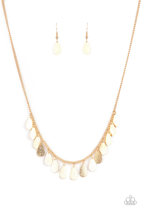Eastern CHIME Zone - Gold Paparazzi Necklace