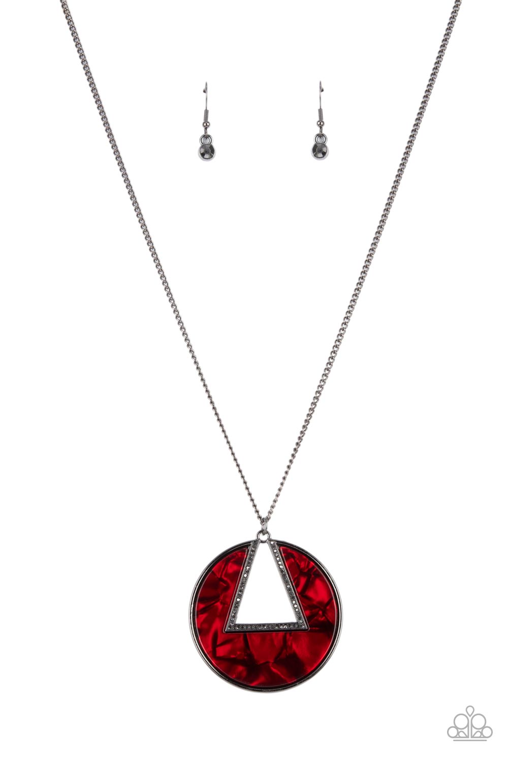 Chromatic Couture - Red Paparazzi Necklace
