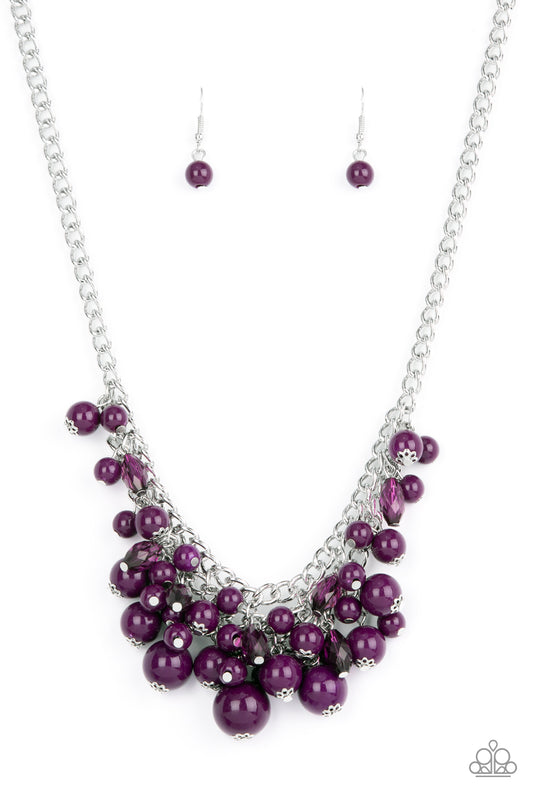 Broadway Bustle - Purple Paparazzi Necklace