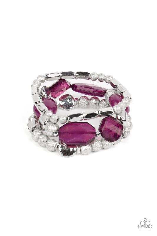 Marina Magic- Purple Paparazzi Bracelet