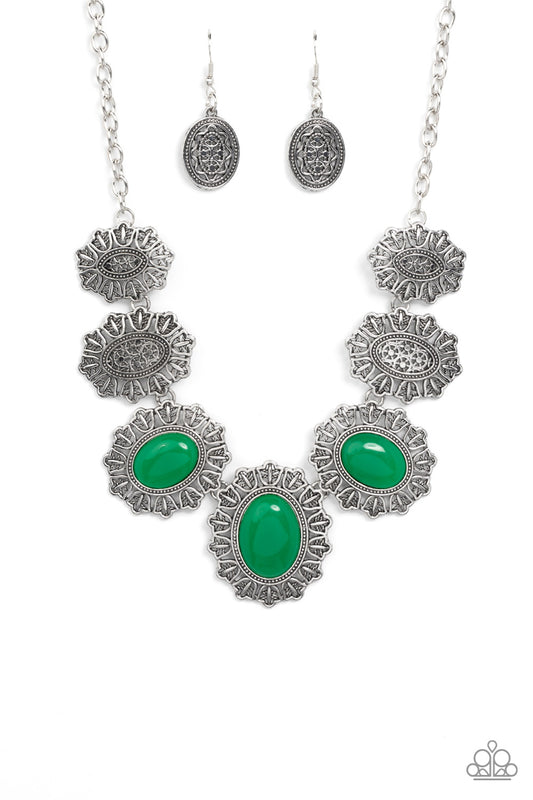 Paparazzi Forever and EVERGLADE - Green Necklace