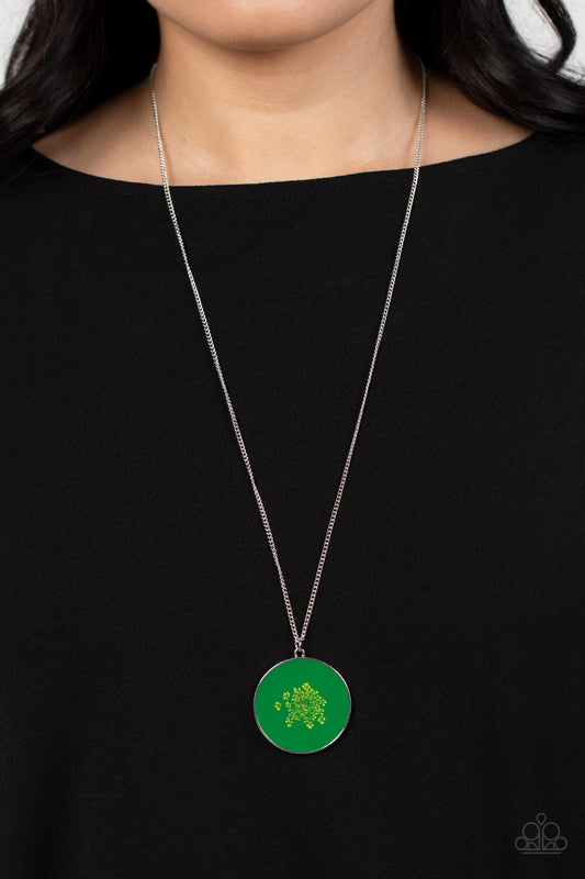 Prairie Picnic - Green Paparazzi Necklace