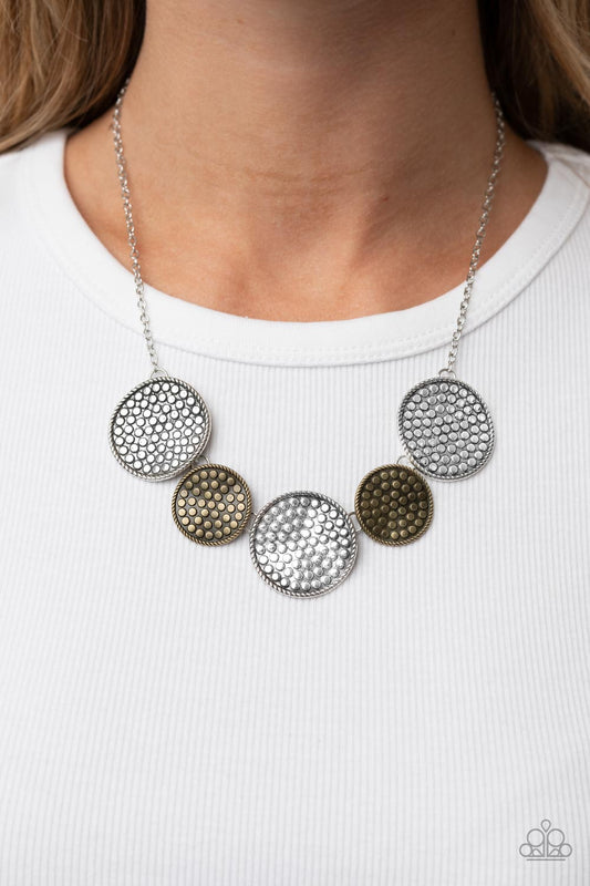 Self DISC-overy - Multi Paparazzi Necklace