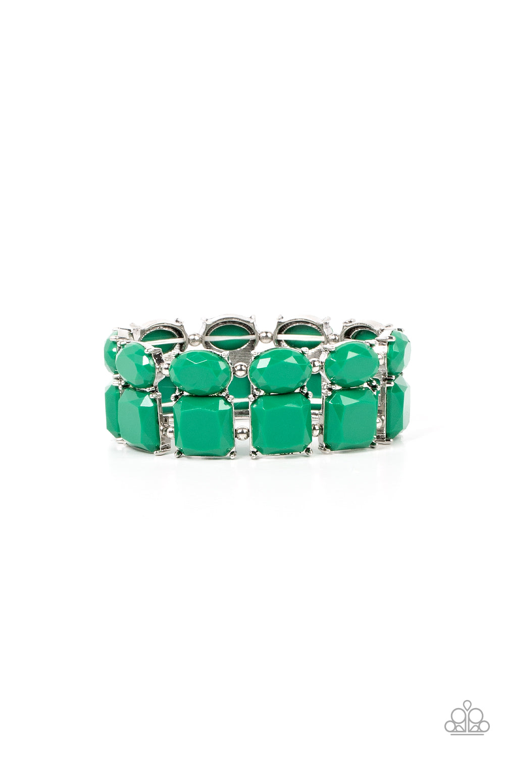 Dont Forget Your Toga - Green Paparazzi Bracelet