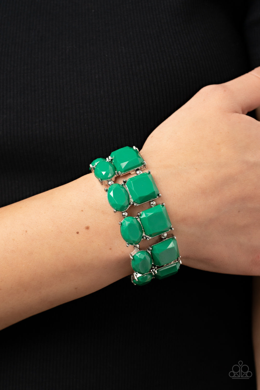 Dont Forget Your Toga - Green Paparazzi Bracelet