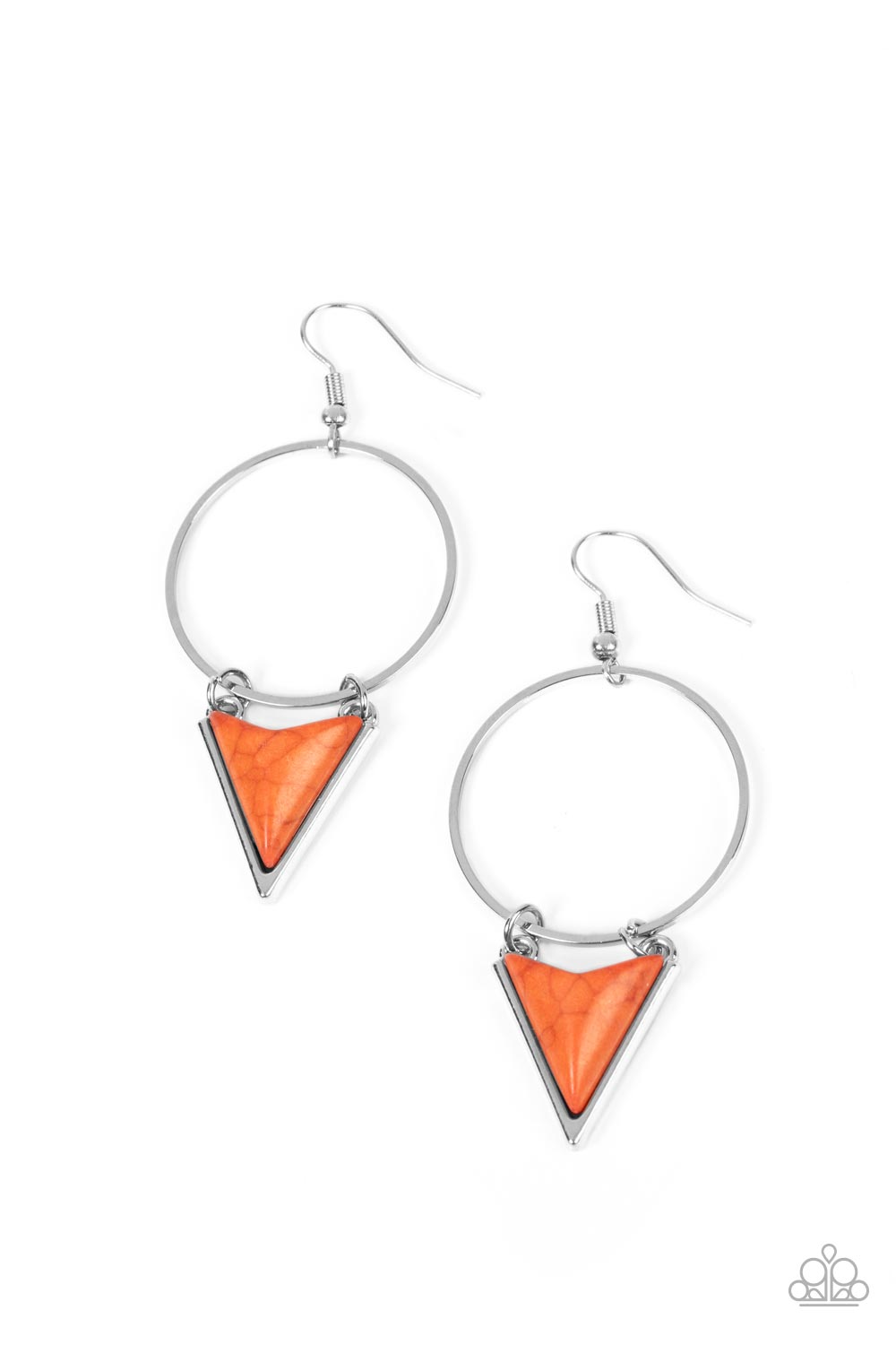 Orange Paparazzi Earrings
