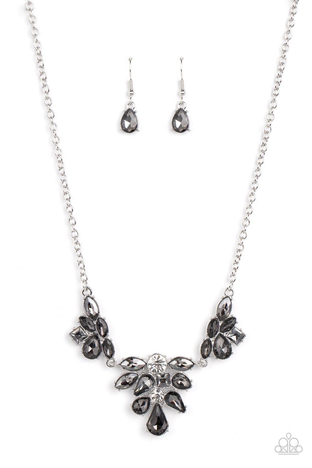 Completely Captivated - Silver Paparazzi  Necklace