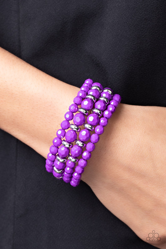 Its a Vibe - Purple Paparazzi Bracelet