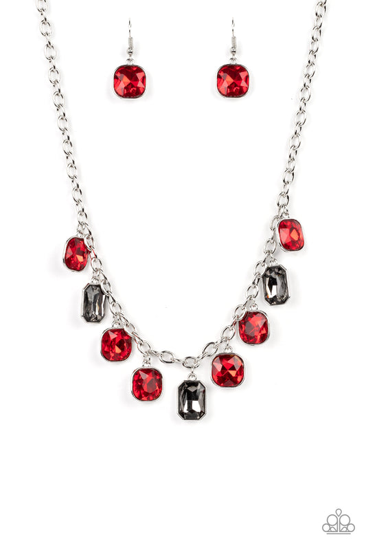 Best Decision Ever - Red Paparazzi Necklace