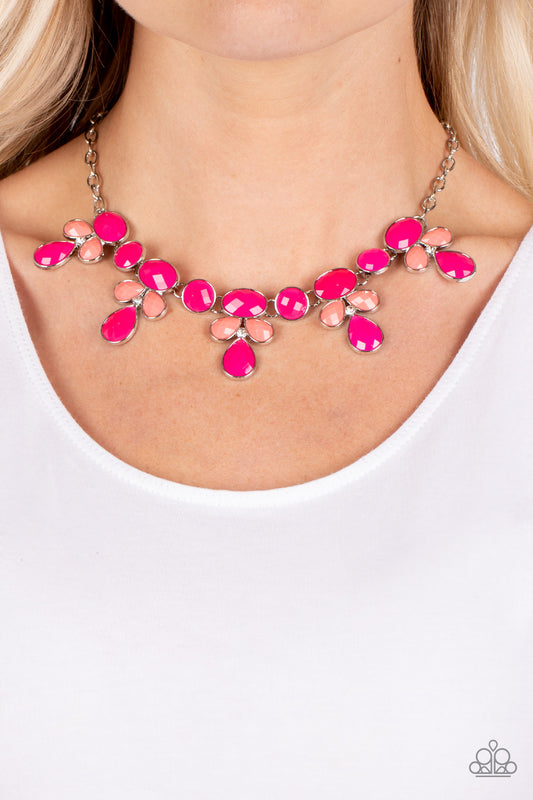 Paparazzi Midsummer Meadow - Pink Necklace