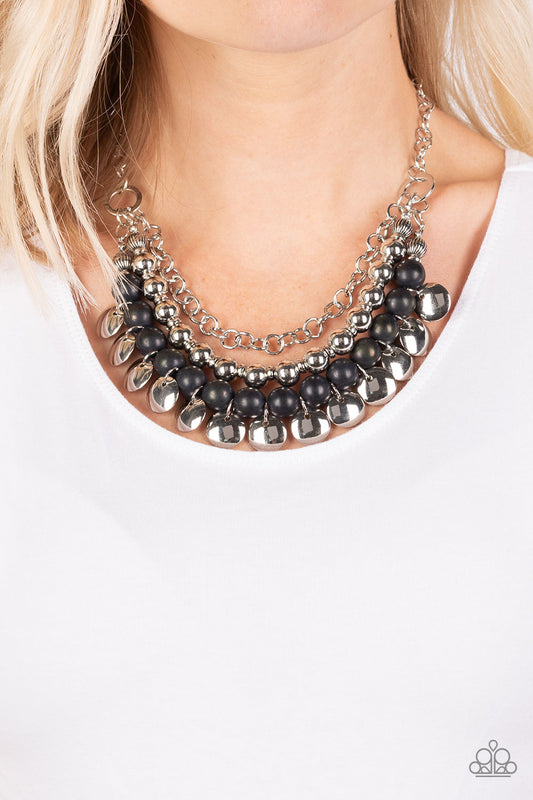 Leave Her Wild - Black Paparazzi Necklace