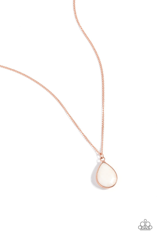 Sparkling Stones - Copper Necklace