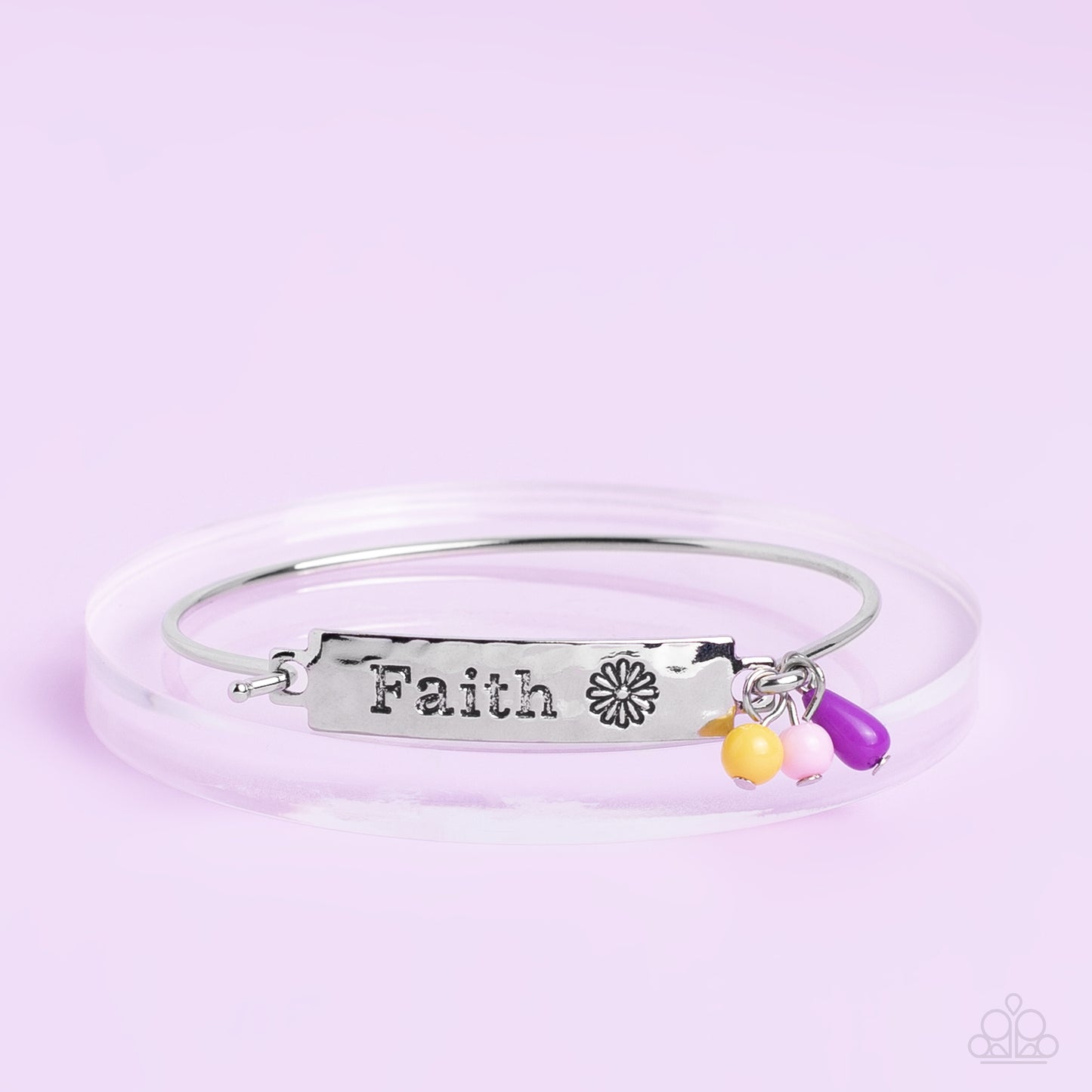 Flirting with Faith - Purple Paparazzi Bracelet
