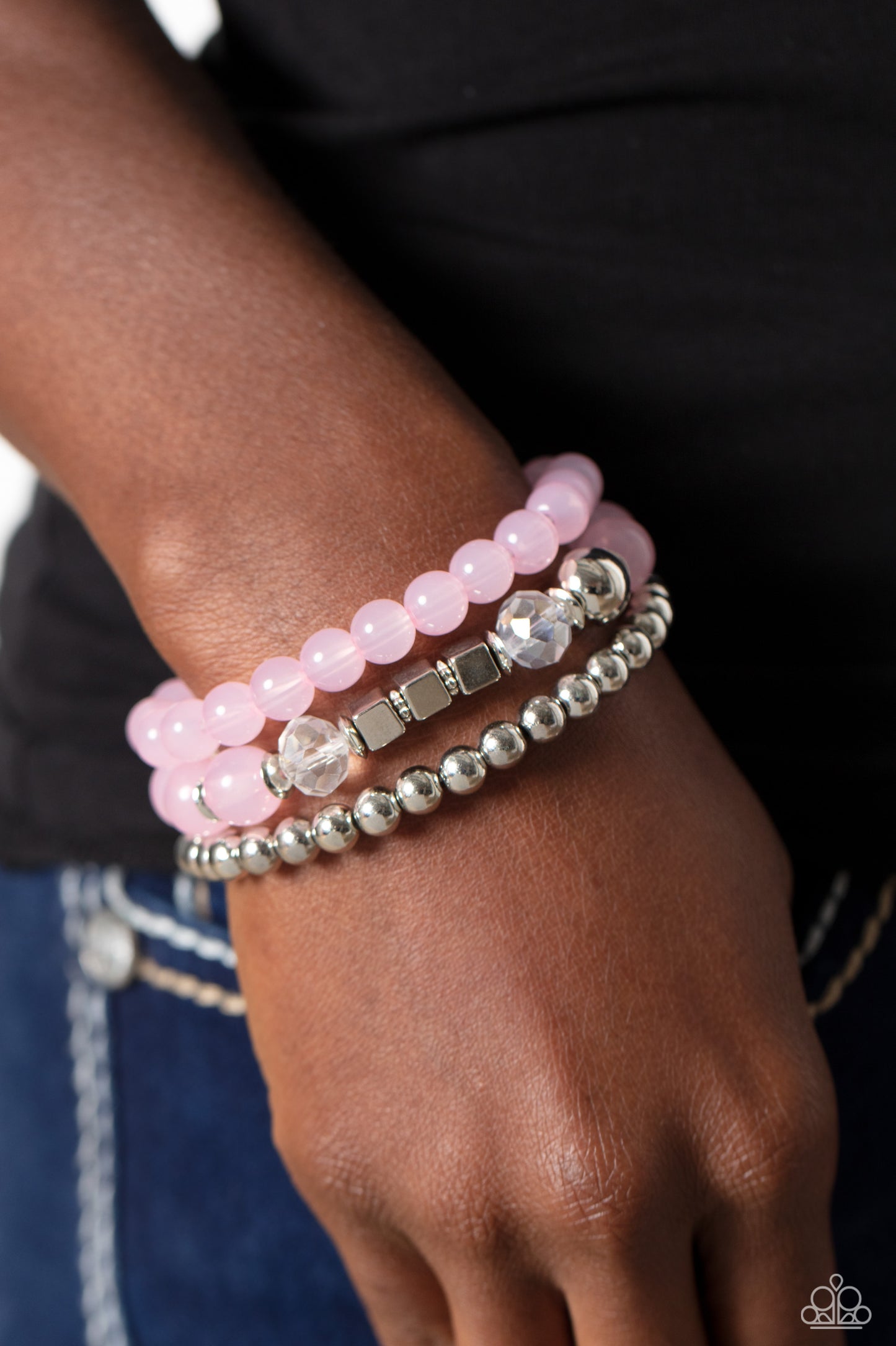CUBE Your Enthusiasm - Pink Bracelet