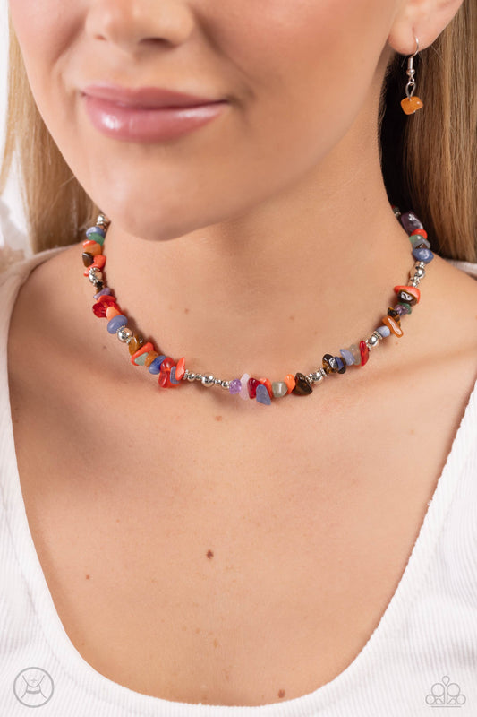 Carved Confidence - Multi Necklace