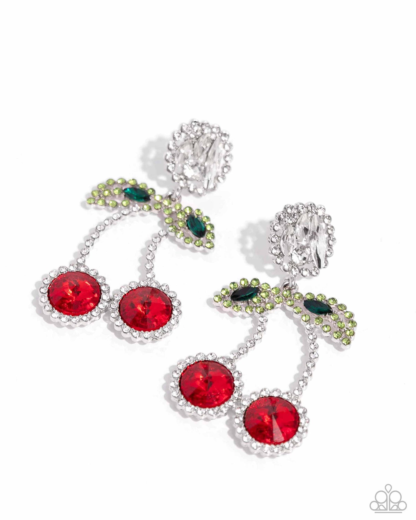 Cherry Picking - Red Earrings